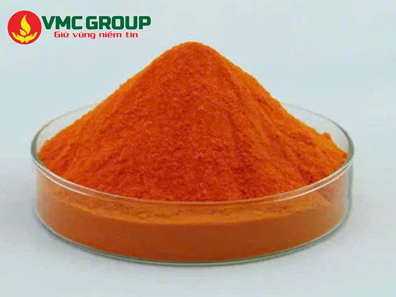 Beta Carotene dạng bột màu cam