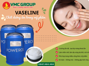 Vaseline trong mỹ phẩm trang điểm
