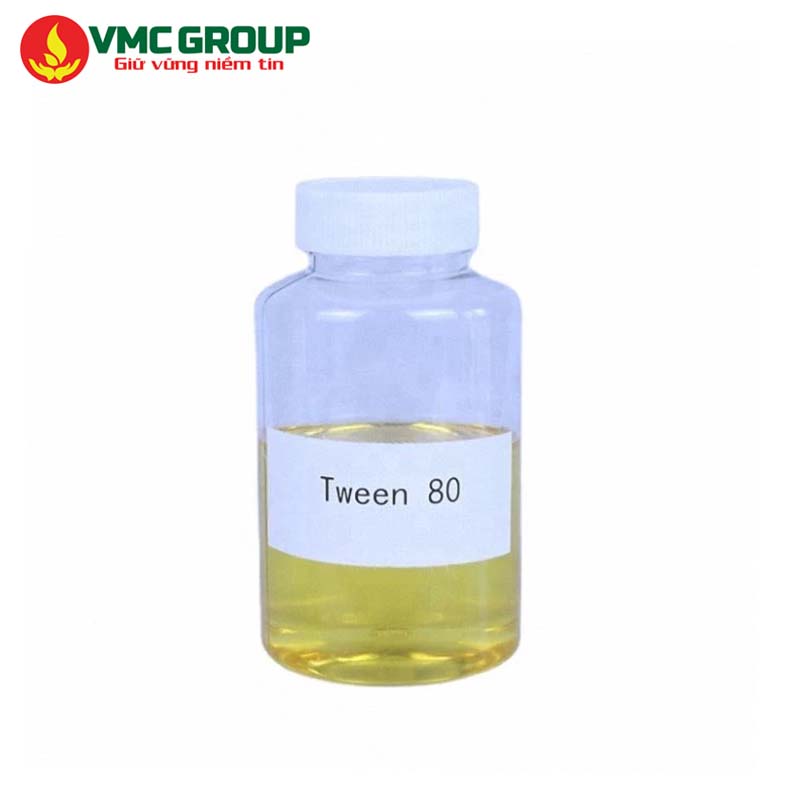 Tween 80 có dạng lỏng màu vàng nhạt