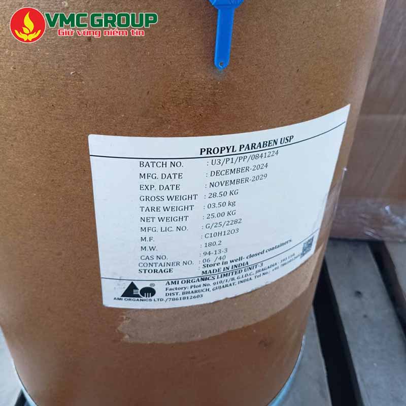 Propylparaben dùng trong mỹ phẩm